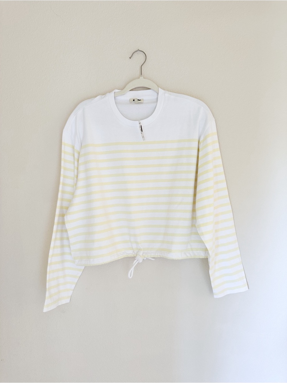Madewell The Perfect Tie-Waist Tee in Allday Jersey S - Picture 7 of 9